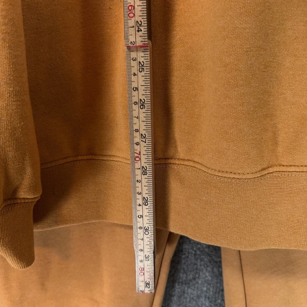 Carhartt Sweatshirt Sweatpants Set Womens Small/Medium Orange Graphic Lounge